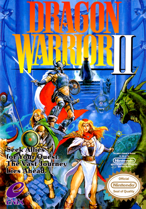 Dragon Warrior II (USA) box art